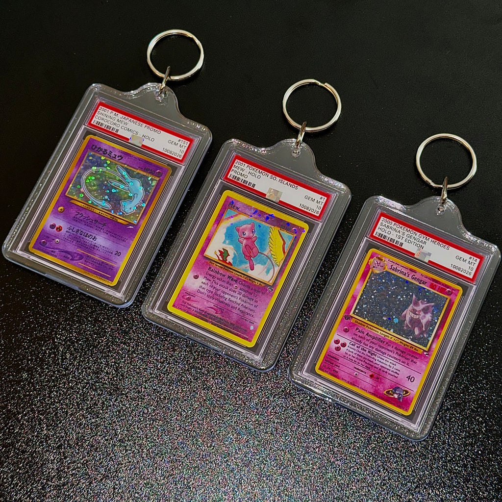 Custom Mini Slab Keychain 1"x 2"