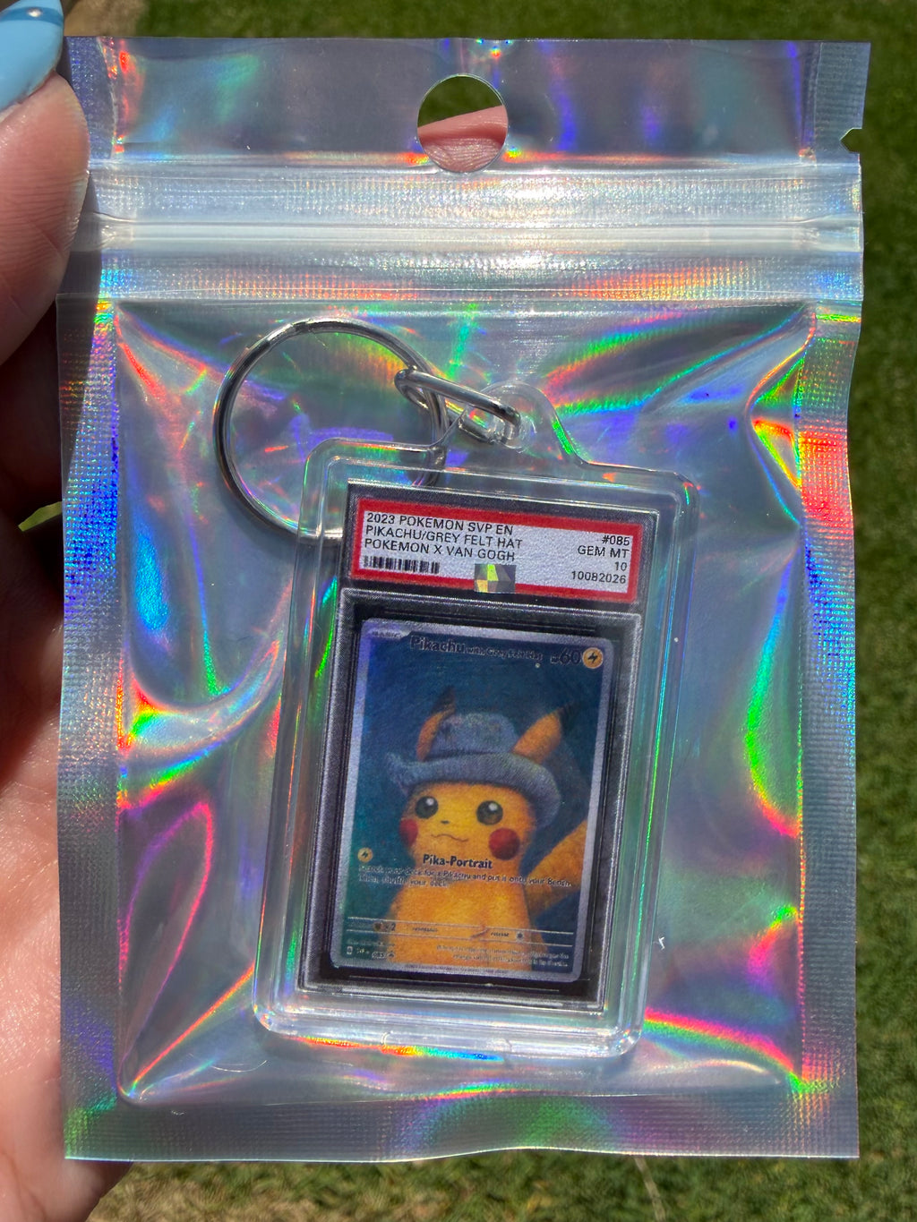 Custom Mini Slab Keychain 1"x 2"